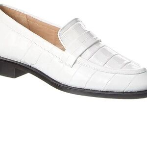Elegant White Loafers for Women